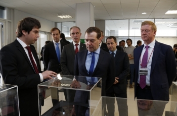 4 апреля в ходе рабочей поездки в ПФО Председатель Правительства РФ Дмитрий Медведев осмотрел региональный наноцентр.