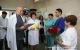 12 мая глава региона посетил приемное и реанимационное отделения областной клинической больницы, где поздравил средний персонал с Международным днем медицинской сестры
