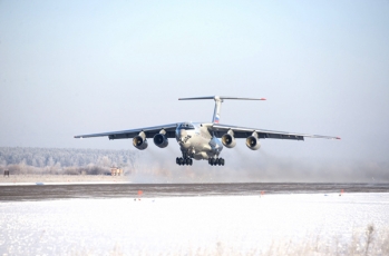 В Ульяновске состоялся первый полет модернизированного самолета Ил-76МД-90А