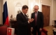 Глава региона Сергей Морозов встретился с Чрезвычайным и Полномочным Послом Республики Беларусь в Российской Федерации Игорем Петришенко.