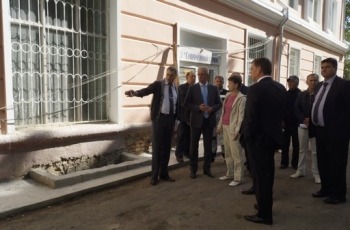 Губернатор Сергей Морозов проконтролировал качество выполнения капитального ремонта в домах Заволжского района Ульяновска