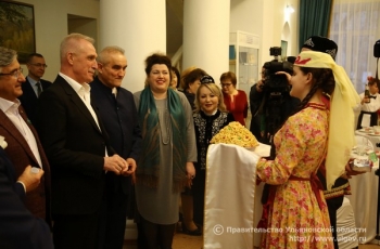 Сергей Морозов поздравил коллектив Центра татарской культуры Ульяновской области с 25-летием учреждения