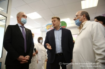 Обновлённая детская поликлиника открылась в Сенгилеевской районной больнице