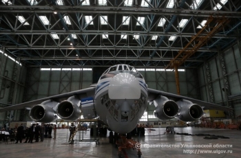 Ульяновский авиационный завод передал первый серийный Ил-76МД-90А заказчику