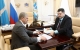 Врио Губернатора Ульяновской области Алексей Русских провёл рабочие встречи с членами Правительства