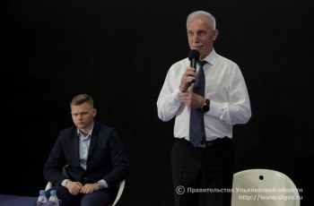 Сергей Морозов обозначил задачи для Молодёжного правительства Ульяновской области на встрече с членами его ассоциации, студентами и активистами профильных организаций