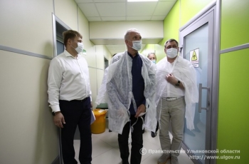 16 июня в ходе рабочей поездки в муниципалитет Губернатор Ульяновской области Сергей Морозов посетил Новосспаскую районную больницу, осмотрел новую лабораторию и провел совещание