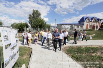 На благоустройство центрального парка поселка Павловка Ульяновской области выделено около четырех миллионов рублей