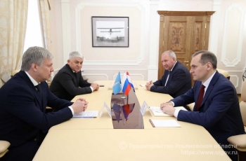 Алексей Русских и Глава Республики Мордовия Артём Здунов обсудили направления для дальнейшего сотрудничества между регионами