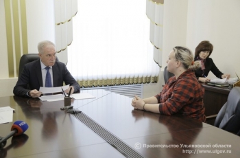 14 ноября Губернатор Ульяновской области Сергей Морозов провел личный прием.