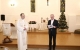 24 декабря глава региона посетил Евангелическо-лютеранскую церковь Святой Марии  и Римско-католическую церковь «Воздвижения Святого креста».