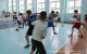 28 декабря Сергей Морозов осмотрел помещения физкультурно-спортивного комплекса после капитального ремонта, а также поздравил юных воспитанников с предстоящим Новым годом.