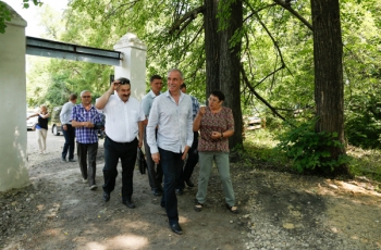 Дендропарк в селе Акшуат Барышского района