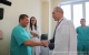 1 января 2016 года Губернатор Сергей Морозов посетил родильный дом городской клинической больницы №1 (перинатальный центр)