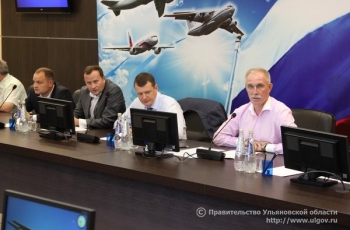Александр Туляков высоко оценил работу руководства Ульяновской области по развитию авиастроения