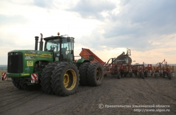 Более 93% засеянных площадей убрали аграрии Ульяновской области