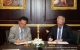 Соглашение о проведении фестиваля боевых искусств ТАФИСА подписали Губернатор Сергей Морозов и Президент Международной ассоциации спорта для всех Джу-Хо Чанг.