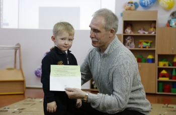 В селе Уржумское Майнского района после капитального ремонта открылся детский сад