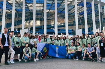 Делегация студентов вузов Ульяновской области