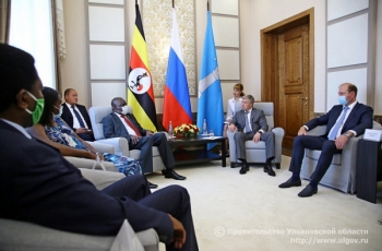 Алексей Русских обсудил перспективы сотрудничества Ульяновской области с Республикой Уганда