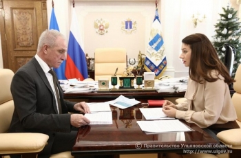 Губернатор Сергей Морозов встретился с региональным Уполномоченным по защите прав предпринимателей  Екатериной Толчиной 21 декабря.