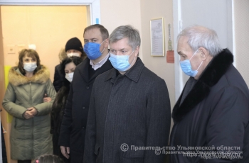 Губернатор Алексей Русских посетил школу - интернат №91 города Ульяновска