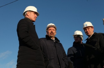 11 декабря Министр строительства и жилищно-коммунального хозяйства РФ Михаил Мень и Губернатор Сергей Морозов ознакомились с ходом строительства многоцелевого исследовательского реактора на быстрых нейтронах.