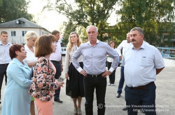 21 августа Губернатор Ульяновской области Сергей Морозов посетил объект в ходе рабочей поездки в муниципальное образование.