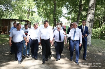 Губернатор Сергей Морозов рекомендовал разработать долгосрочную программу развития центрального пляжа в Ульяновске