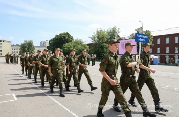 Ульяновцы принимают участие в юнармейских военно-патриотических сборах «Гвардеец»