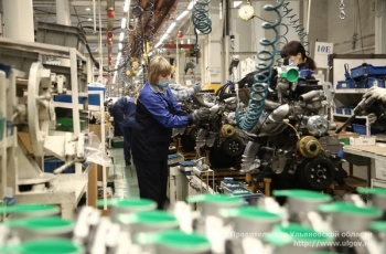 Индекс промышленного производства в Ульяновской области достиг 103% и превысил общероссийские показатели