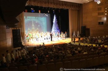 Лучшие музыкальные и хореографические композиции украсили концерт «Светлый праздник Рождества» в Ульяновской области
